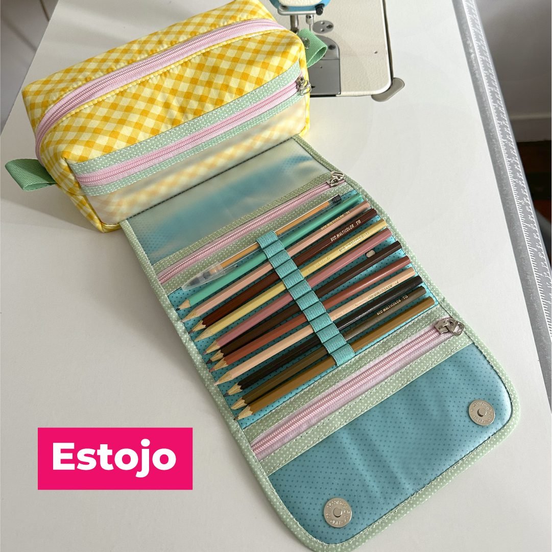 Curso Maletas de Meia Tigela - moldes em 8 tamanhos - Imagem 15