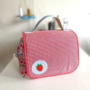 Maleta do bebê - feita em tecidos 100% algodão