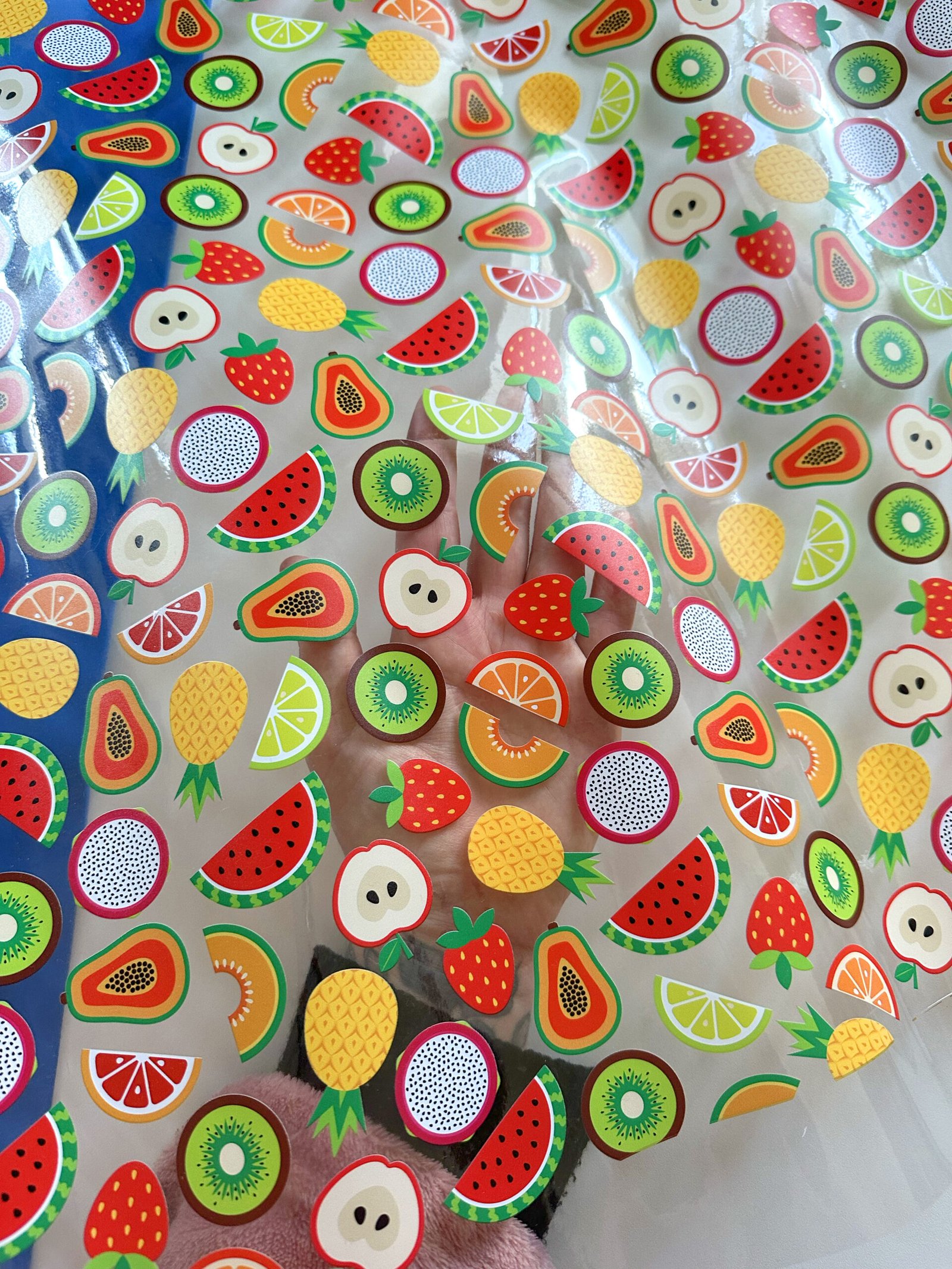 Plástico Estampado - Estampa Frutas tropicais - Imagem 3