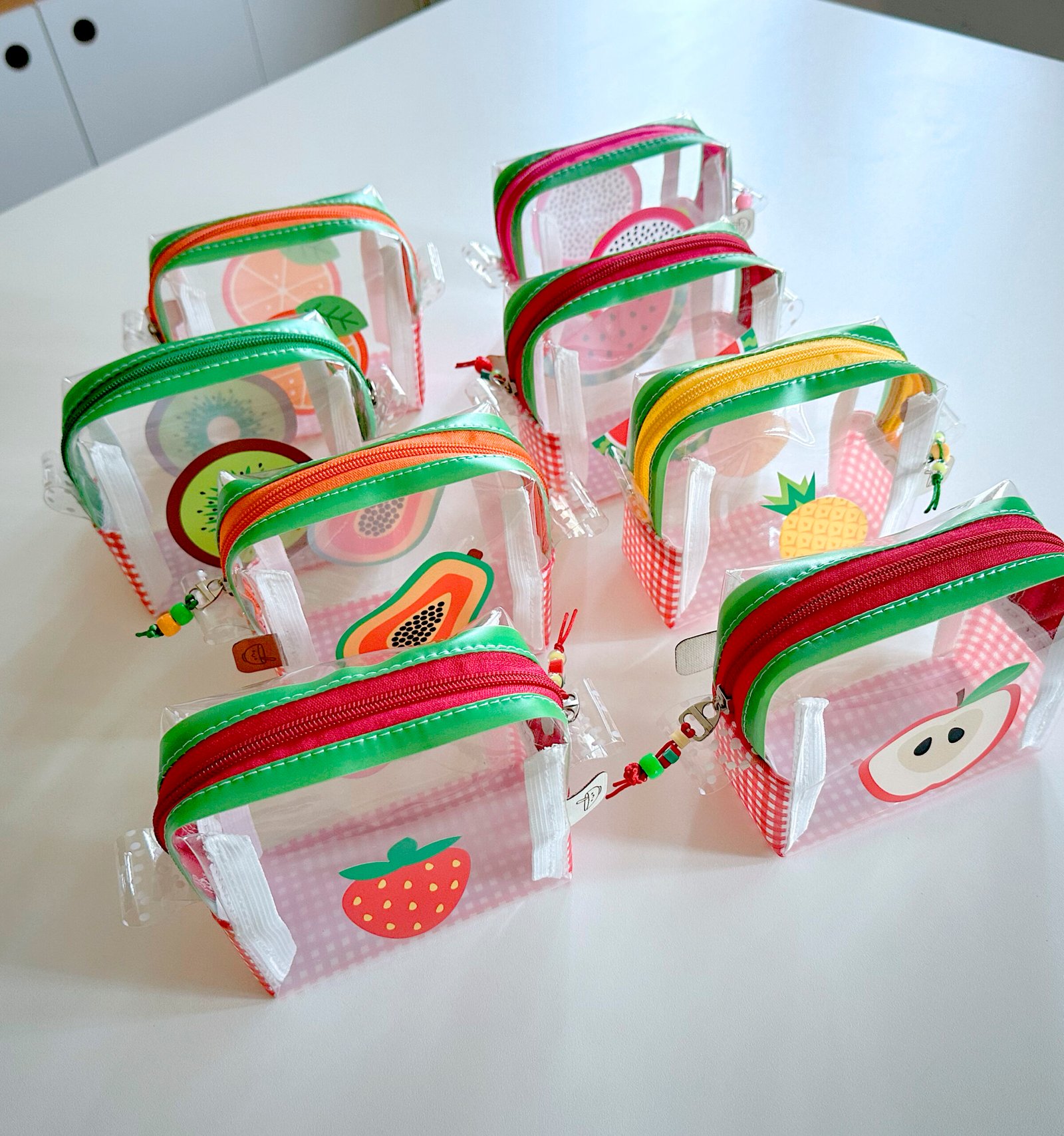 Plástico Estampado - Painel BOX MINI - Estampa frutas tropicais - Imagem 7