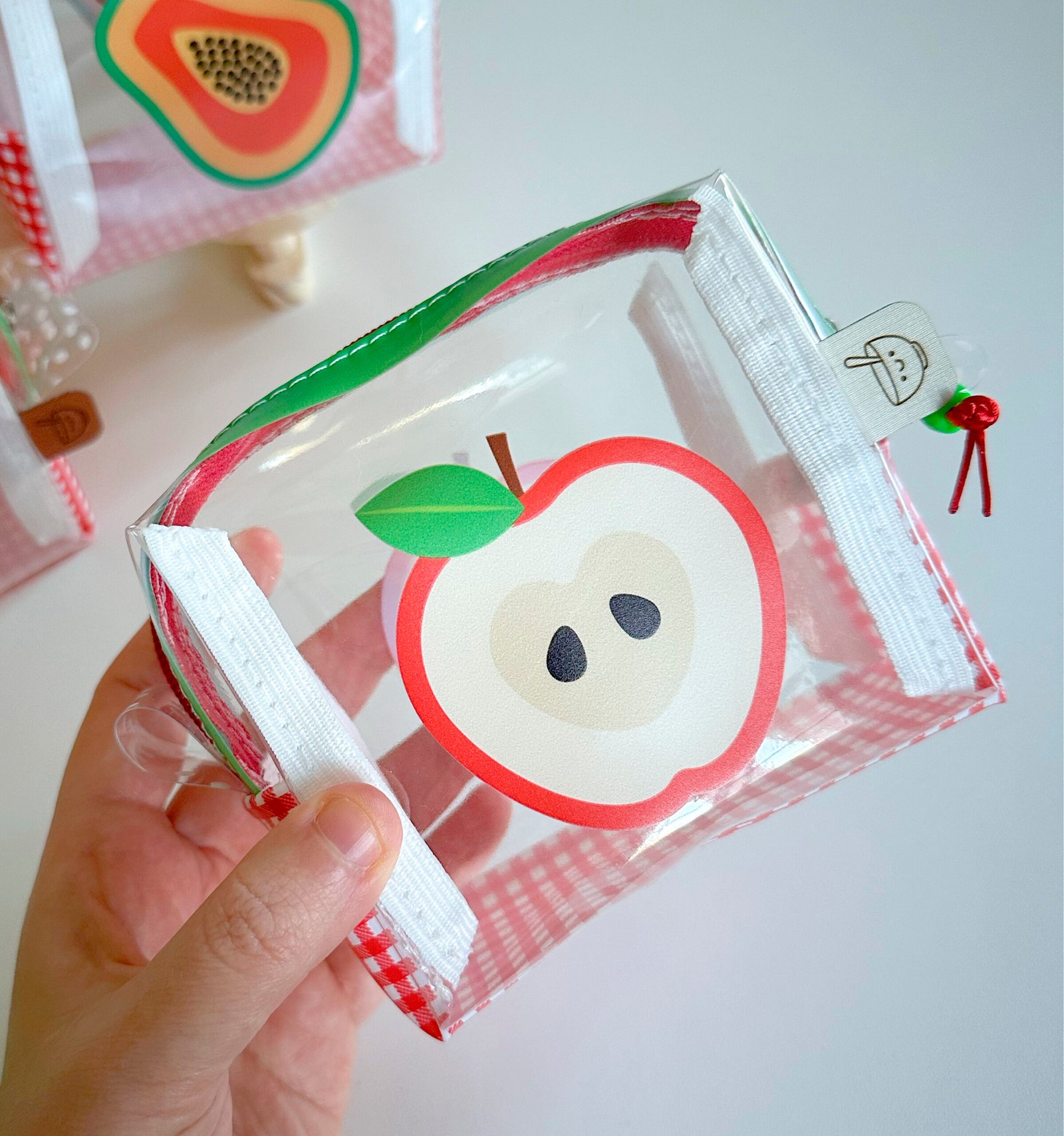 Plástico Estampado - Painel BOX MINI - Estampa frutas tropicais - Imagem 9