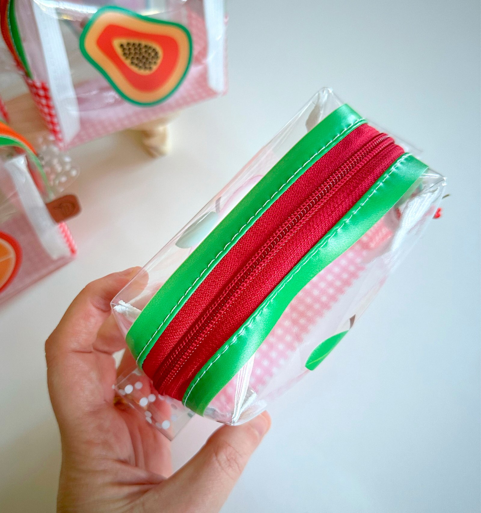 Plástico Estampado - Painel BOX MINI - Estampa frutas tropicais - Imagem 11