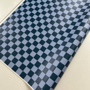 Sintético Doll - Coleção PRISMA - Quadriculado Azul escuro e azul claro