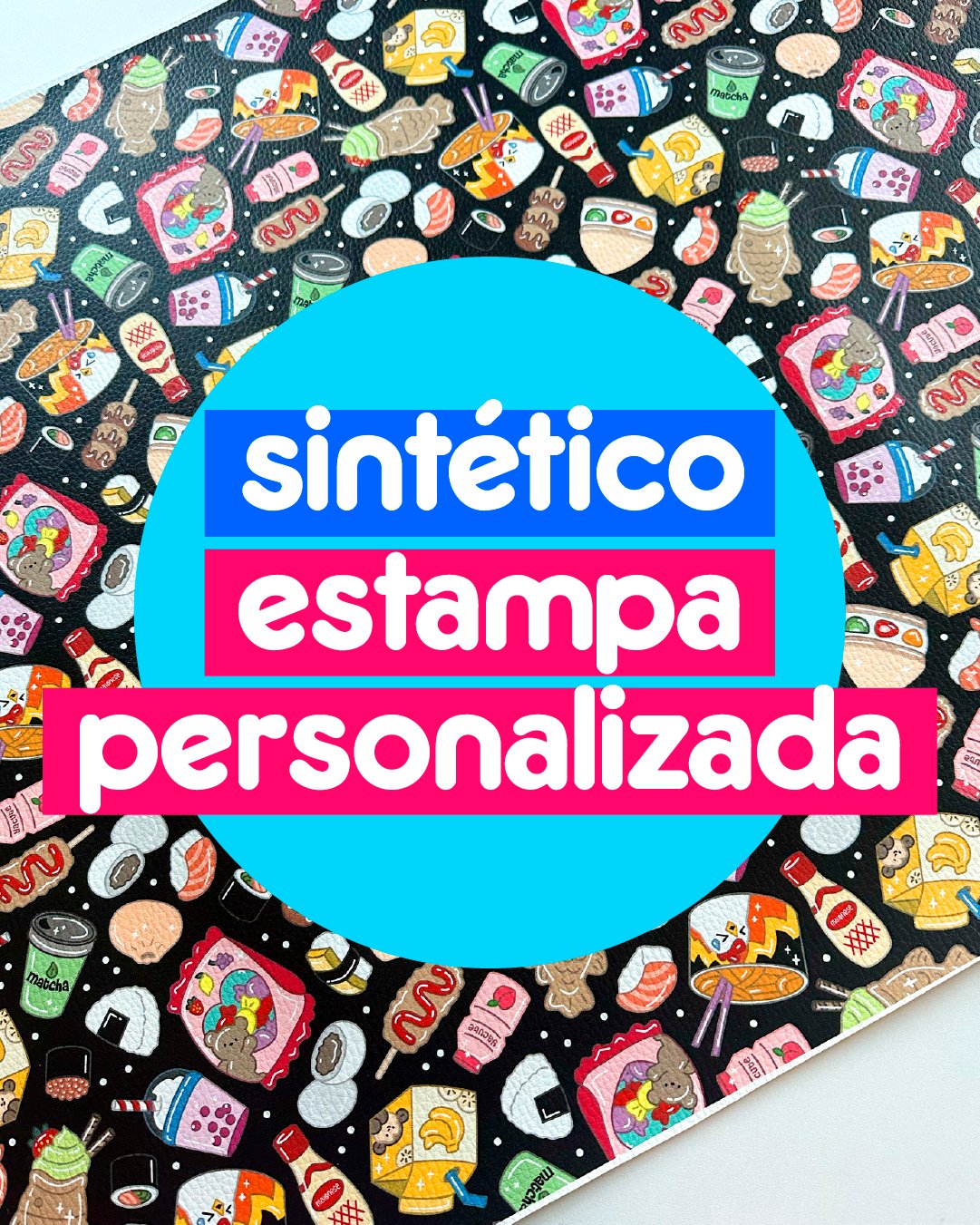 Sintético Doll Estampado - ESTAMPA POR ENCOMENDA