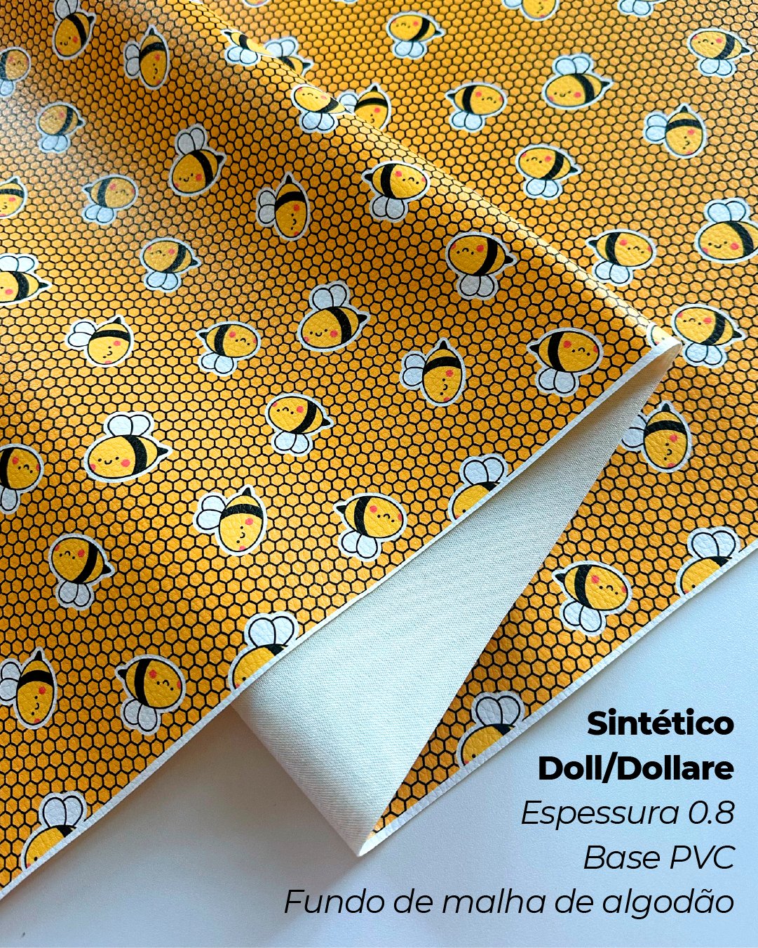Sintético Doll Estampado - ESTAMPA POR ENCOMENDA - Imagem 3