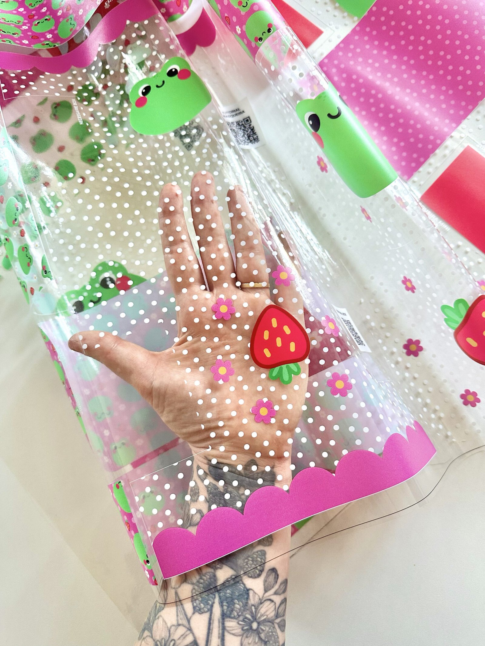 Painel modelo Elisa - estampa sapinho (rende 5 peças) - Imagem 8