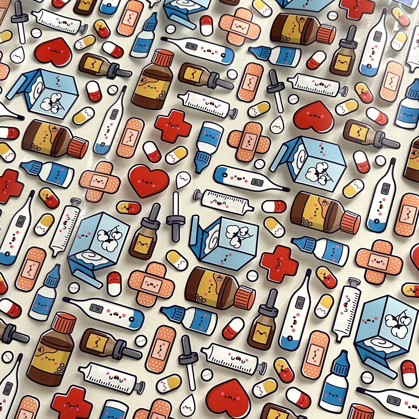 Plástico Estampado - Farmácia / medicina - Imagem 3