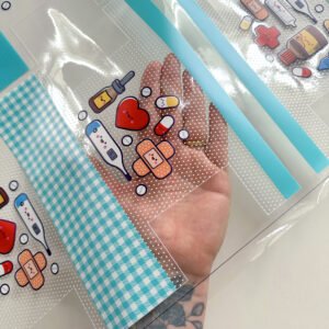 Plástico Estampado - Painel Necessaire Farmacinha MINI - Imagem 6