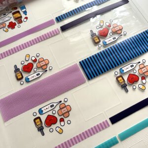 Plástico Estampado - Painel Necessaire Farmacinha MINI - Imagem 7