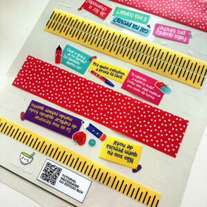 Painel Estojo Palito (rende 6 unidades) - estampa DIA DOS PROFESSORES - Imagem 21
