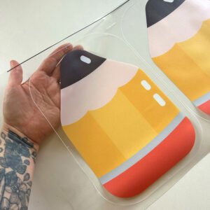 Painel Frasqueira ou Bolsa básica - estampa LÁPIS - Imagem 11