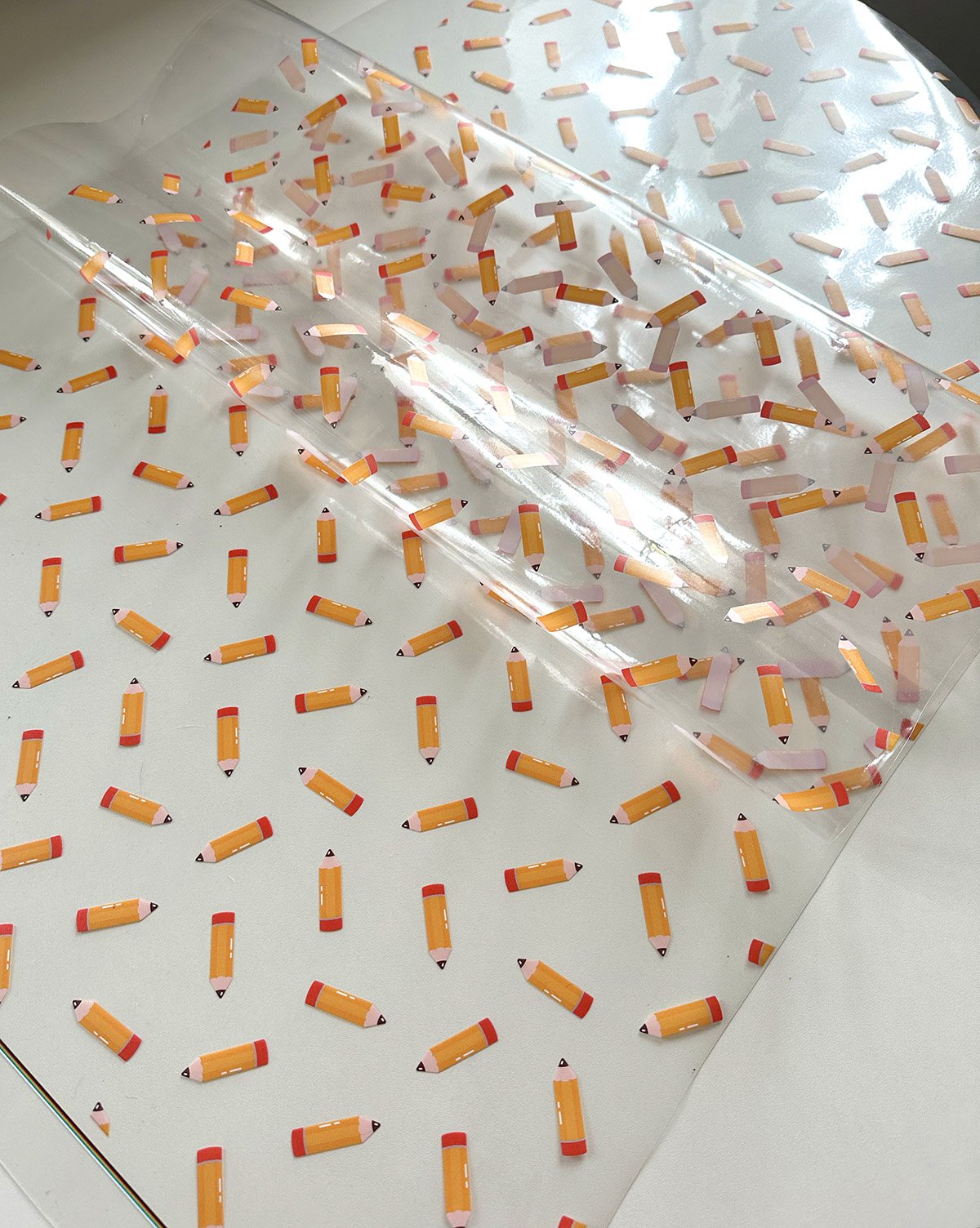 Plástico Estampado - Lápis - Imagem 3
