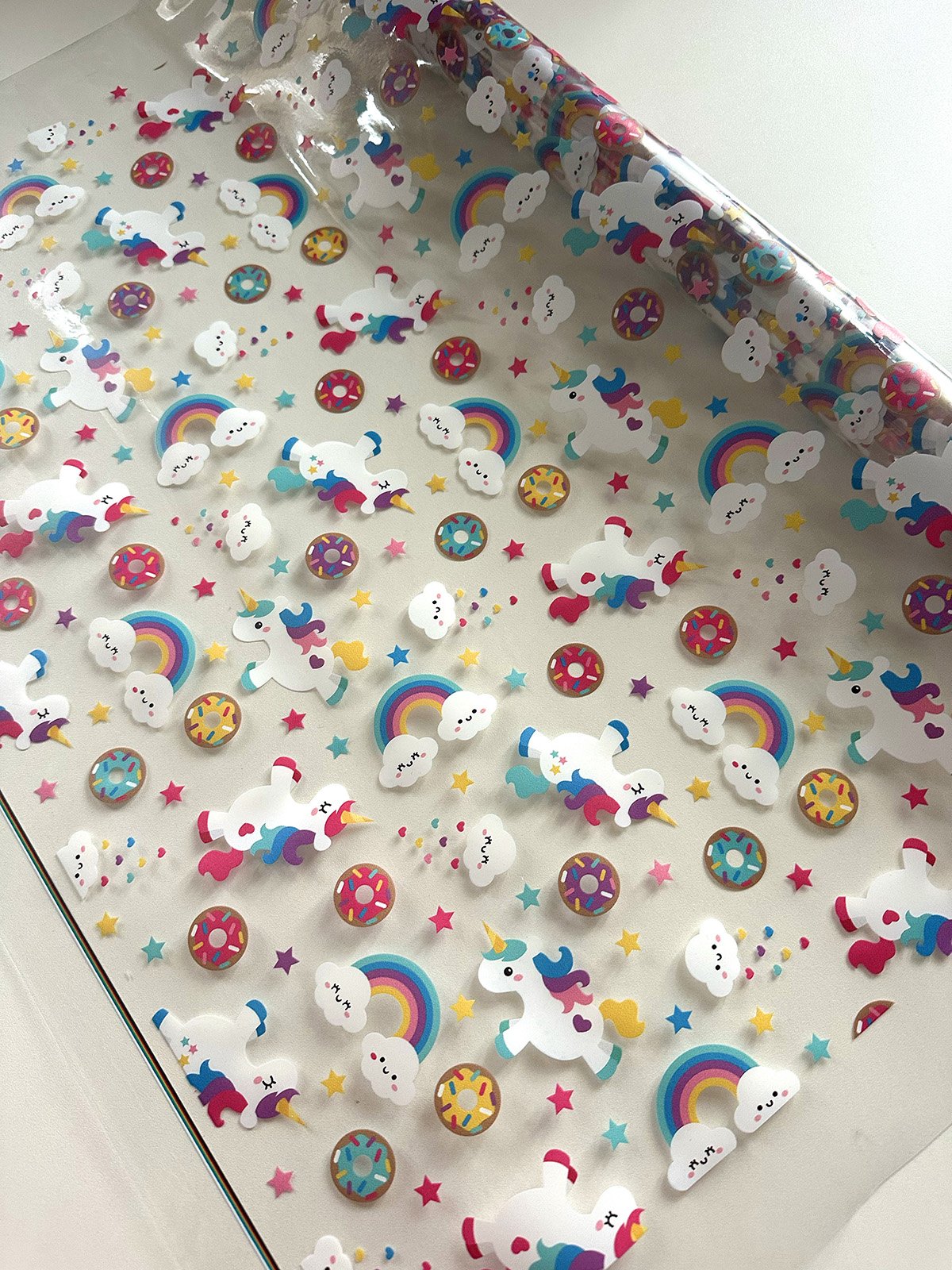 Plástico Estampado - Unicórnios - Imagem 3