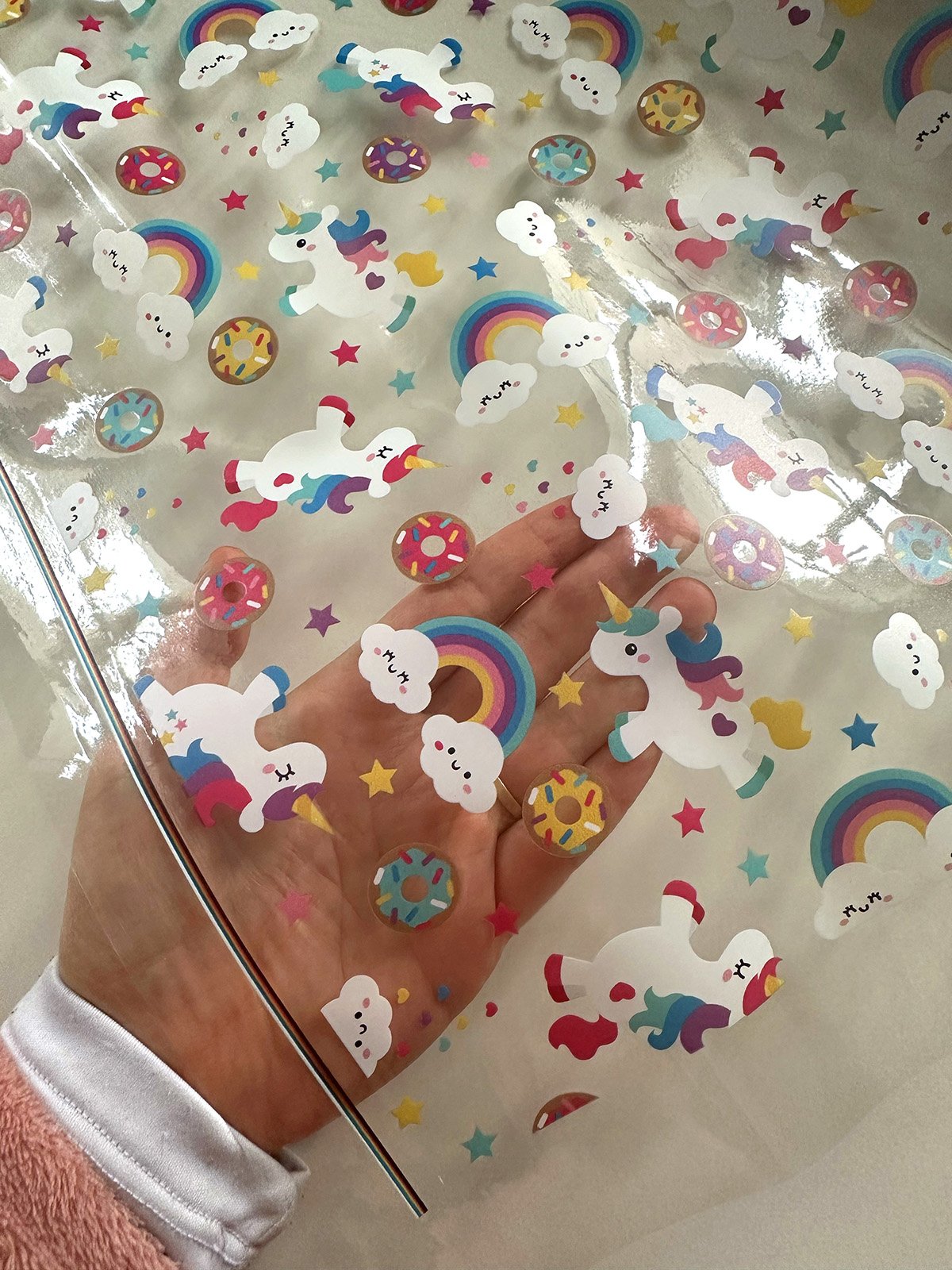 Plástico Estampado - Unicórnios - Imagem 7