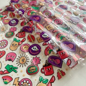 Plástico Estampado - Stickers - Imagem 4