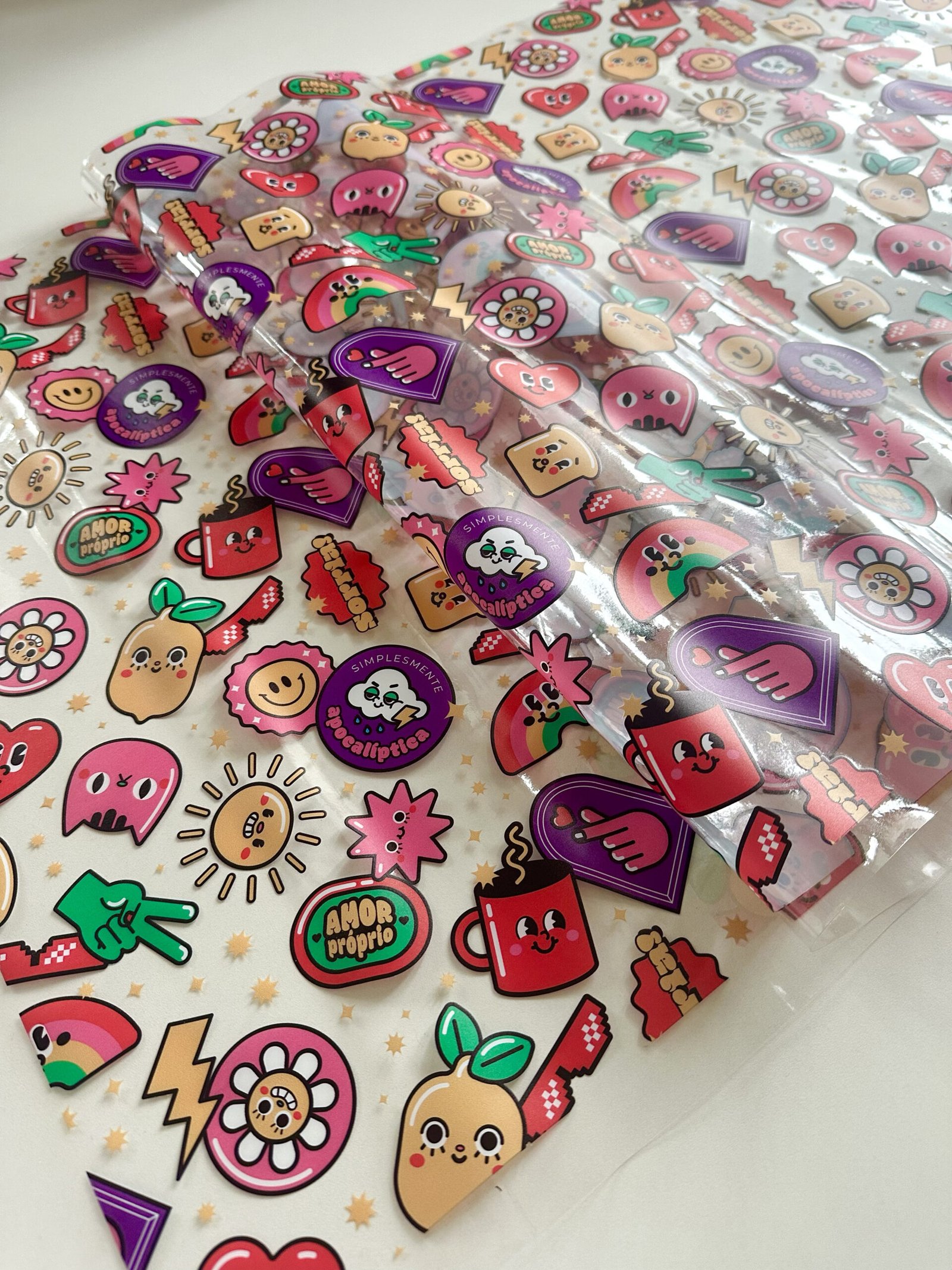 Plástico Estampado - Stickers - Imagem 4