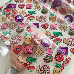 Plástico Estampado - Stickers - Imagem 7