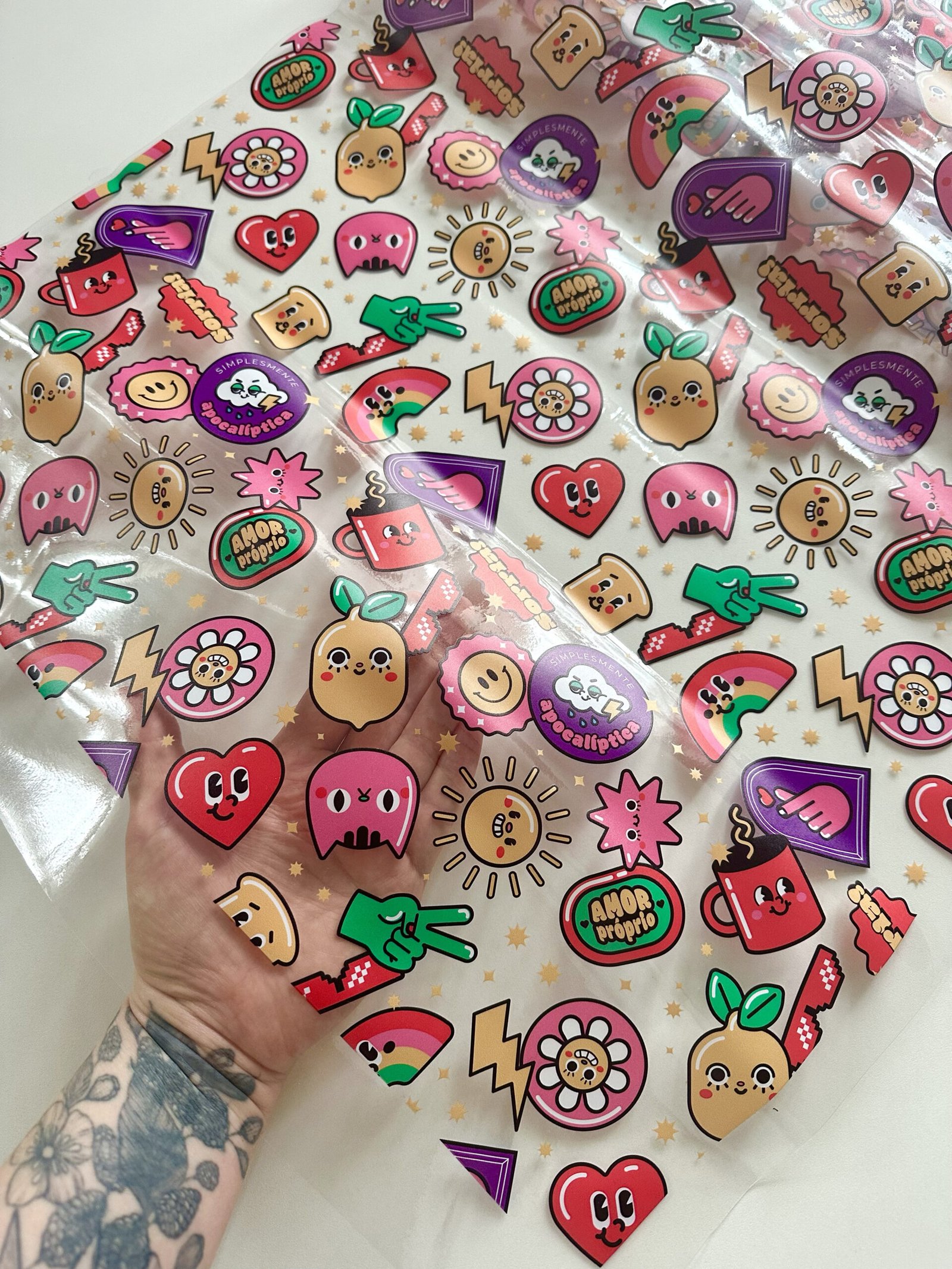 Plástico Estampado - Stickers - Imagem 7