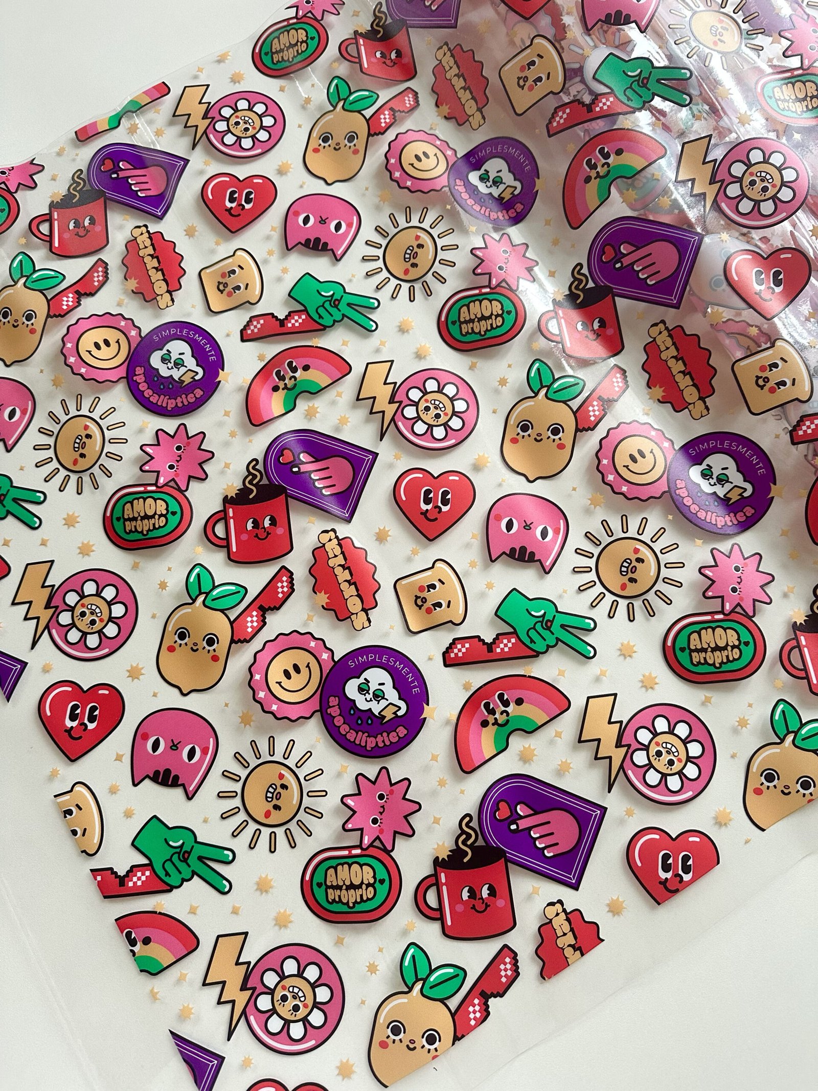 Plástico Estampado - Stickers - Imagem 3