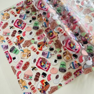 Plástico Estampado - Comidinhas Bairro Liberdade - Imagem 7
