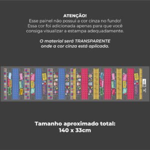 Painel Estojo Palito (rende 6 unidades) - estampa DIA DOS PROFESSORES - Imagem 12