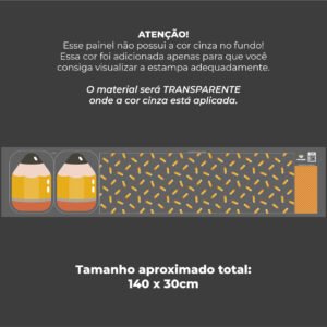 Painel Frasqueira ou Bolsa básica - estampa LÁPIS - Imagem 9