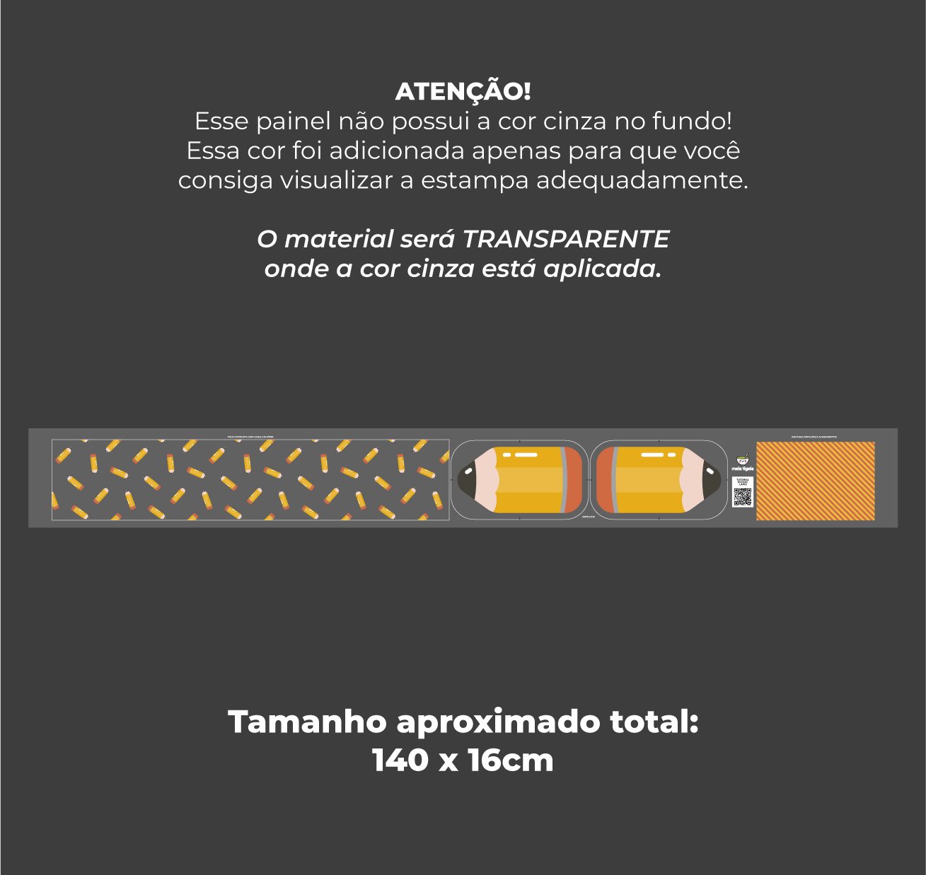 Painel Estojo - estampa LÁPIS (modelo Duda) - Imagem 9