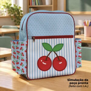 Mochila Grande - MOLDE DIGITAL EM PDF - Imagem 17