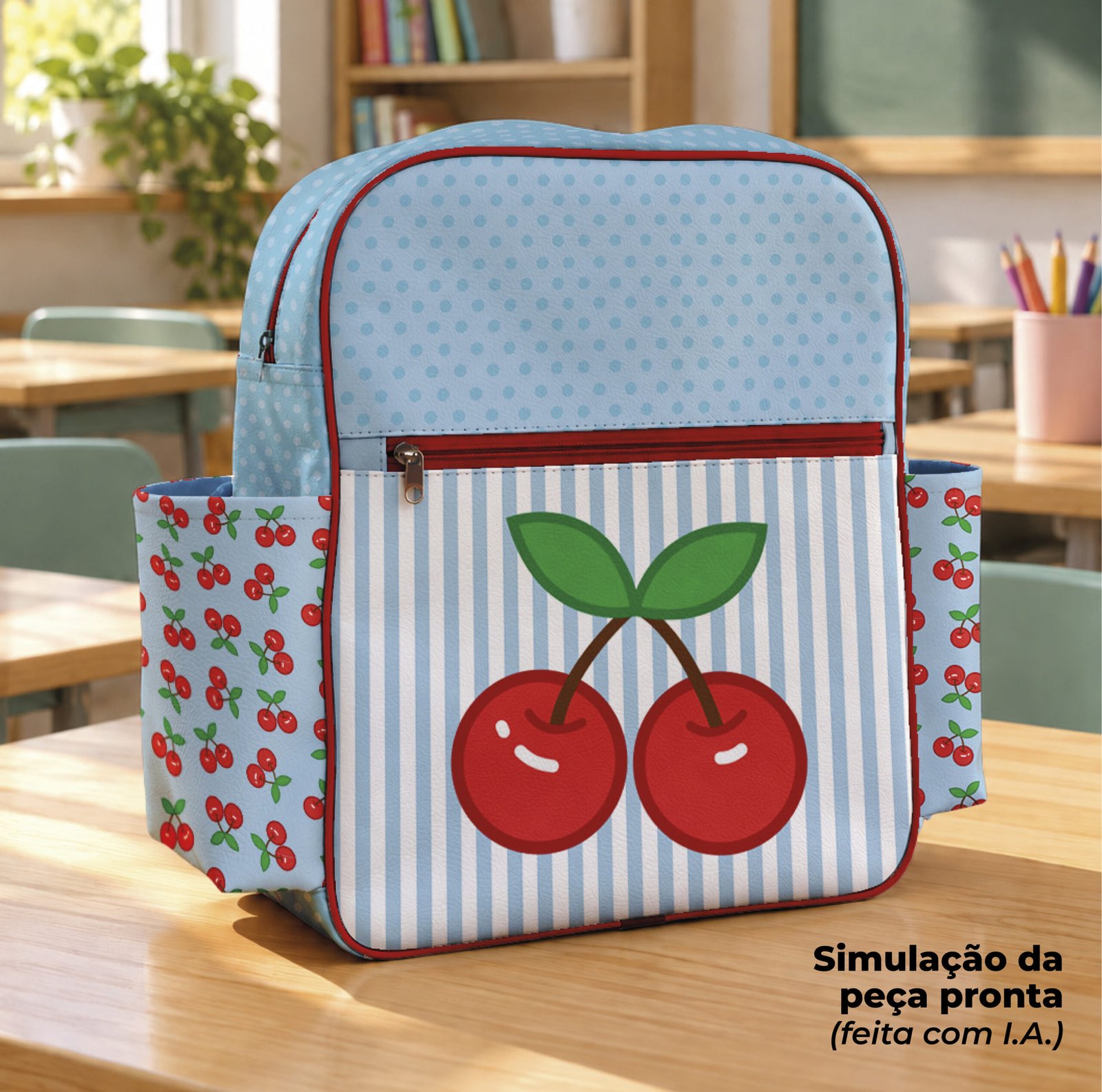 Mochila Grande - MOLDE DIGITAL EM PDF - Imagem 17