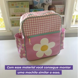 Mochila Grande - painel estampado DINO - Imagem 8