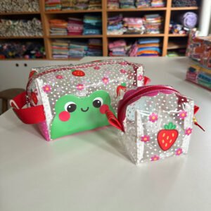 Kit de necessaires box em plástico