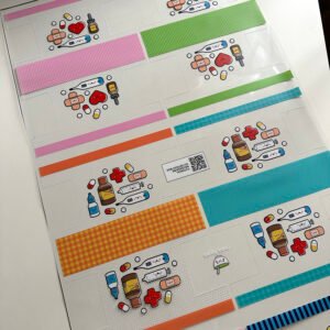 Plástico Estampado – Painel Necessaire Farmacinha MINI - Imagem 4