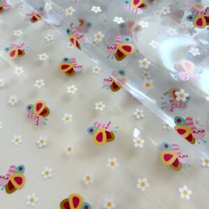 Plástico Estampado - Borboletas - Imagem 5