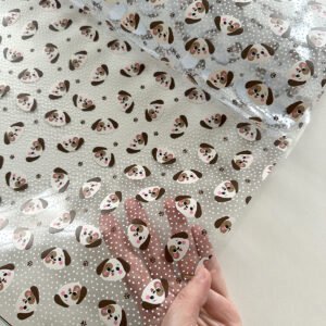 Plástico Estampado - Cachorrinhos - Imagem 3