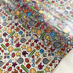 Plástico Estampado - Arcade (video game pixelado) - Imagem 3