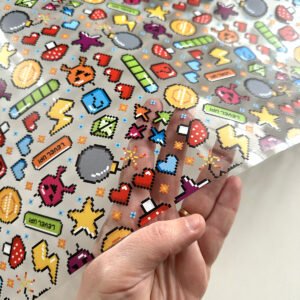 Plástico Estampado - Arcade (video game pixelado) - Imagem 7