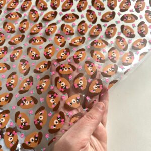 Plástico Estampado - Cachorrinha
