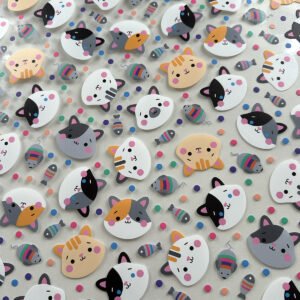 Plástico Estampado - Gatinhos - Imagem 8