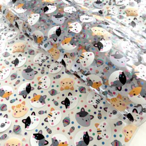 Plástico Estampado - Gatinhos - Imagem 3