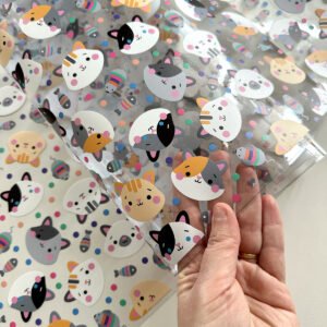 Plástico Estampado - Gatinhos - Imagem 4