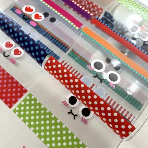 Plástico Estampado - Painel Necessaire CARINHAS DIVERTIDAS - Imagem 6