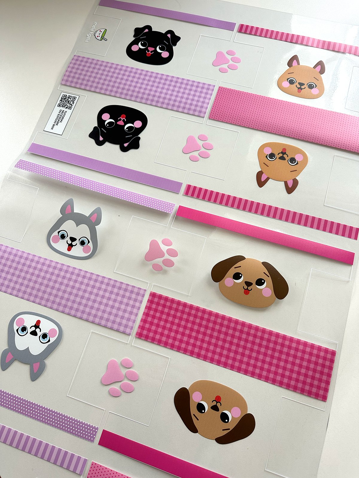 Plástico Estampado - Painel Necessaire MINI Cachorrinhos - Imagem 20