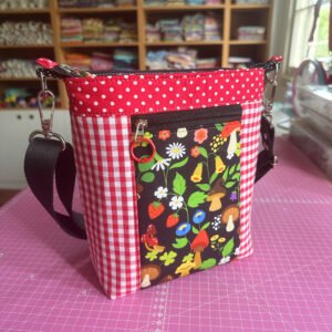 Kit Bolsa Celina + necessaire Ceci em tecido - Imagem 7