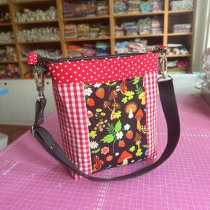 Kit Bolsa Celina + necessaire Ceci em tecido - Imagem 8