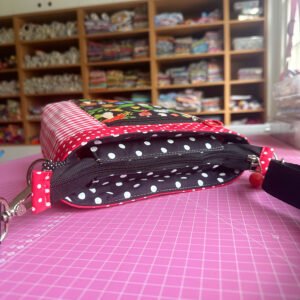 Kit Bolsa Celina + necessaire Ceci em tecido - Imagem 9