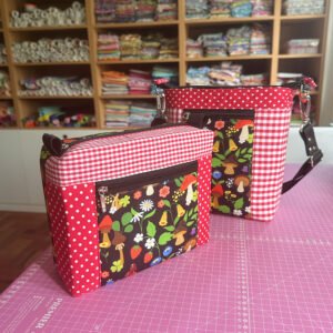 Kit Bolsa Celina + necessaire Ceci em tecido - Imagem 4