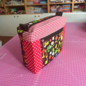 Kit Bolsa Celina + necessaire Ceci em tecido - Imagem 12