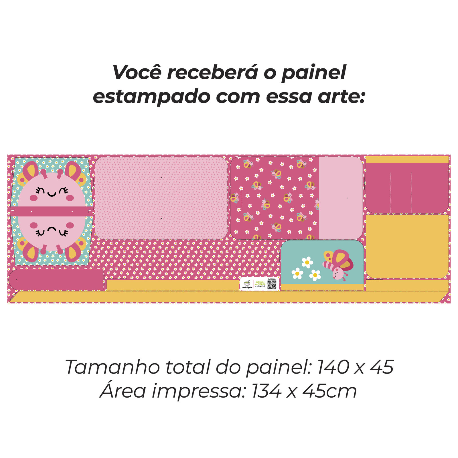 Pasta Organizadora tamanho A5 - PAINEL ESTAMPADO - BORBOLETA - Imagem 4