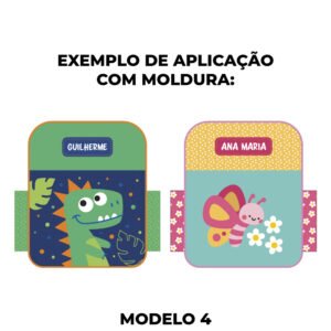 Personalização com nome em painel estampado - Imagem 15