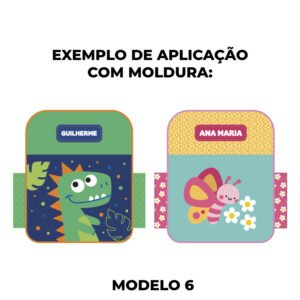 Personalização com nome em painel estampado - Imagem 18